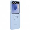 Etui Samsung EF-PF741TLEGWW Z Flip6 F741 / Z Flip7 FE niebieski/blue Silicone Case with Ring
