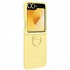 Etui Samsung EF-PF741TYEGWW Z Flip6 F741 / Z Flip7 FE żółty/yellow Silicone Case with Ring