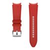 Pasek Hybrid Leather Band SamsungET-SHR88SREGEU do Watch4 20mm S/M czerwony/red