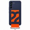 Etui Samsung EF-GS901TN S22 S901granatowy/navy Silicone Cover Strap