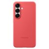 Etui Samsung Silicone do Galaxy S25      czerwony
