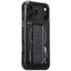 Etui Skinarma Helio do iPhone 17 Pro Max Magnetic Charging + Grip Stand grafitowy