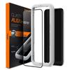 Spigen Alm Glass FC iPhone 11szkło hartowane czarna ramka z ramką montażową AGL00106