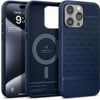 Spigen Caseology Parallax MAG iPhone 15 Pro 6.1" Magsafe Granatowy/Midnight Blue ACS06750