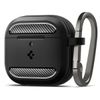 Spigen Rugged Armor AirPods 4czarny/matte black ACS08642