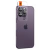 Ochrona na obiektyw aparatu Spigen Optik.Tr Camera EZ FIT Lens do Apple iPhone 17 Pro Max / 17 Pro / 16 Pro Max / 16 Pro / 15 Pro Max / 15 Pro / 14 Pro Max / 14 Pro 2szt czarny