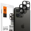 Spigen Optik.Tr Camera iPhone 14 Pro/14  Pro Max/15 Pro/15 Pro/16 Pro/16 Pro Max Lens 2szt czarny/black AGL05273