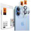 Osłona aparatu Spigen Optik Pro Glas.TR  "EZ FIT" Camera Protector 2szt do iPhone 17 / 16 / 16 Plus niebieski