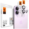 Osłona aparatu Spigen Optik Pro Glas.TR  "EZ FIT" Camera Protector 2szt do iPhone 17 / 16 / 16 Plus fioletowy