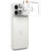 Ochrona na obiektyw aparatu Spigen       Glas.Tr Camera EZ FIT Optik Pro XL do Apple iPhone 17 Pro srebrny