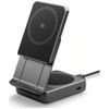 Ładowarka indukcyjna 2w1 Spigen Essential Qi2.2 25W MagSafe czarny