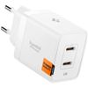 Ładowarka sieciowa Spigen Essential      EE472EU 47W 2xUSB-C biały