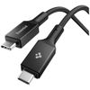 Kabel Spigen EB10010CC Essential USB-C   100W 1m czarny