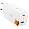 Ładowarka sieciowa Spigen Essential      EE673EU 67W 2xUSB-C/USB-A biały