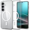 Etui Spigen Ultra Hybrid Mag MagSafe do Samsung Galaxy S26 clear white