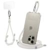 Spigen Universal Strap Set Crossbody &   Wrist zestaw smyczy do telefonu biały/pearl white AFA08365