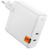 Ładowarka sieciowa Spigen GAN-1402 140W  2x USB-C ArcStation Pro biały/white ACH06033