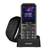 Maxcom Comfort MM735 ze stacją ładującą+ opaska SOS czarny/black