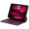 Etui Typecase Edge z klawiaturą do iPad 11" (A16) 2025 / iPad 10.9" 2022 malinowy