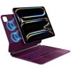 Etui Typecase Edge z klawiaturą do iPad Pro 11" 2024/2025 malinowy