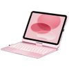Etui Typecase Flexbook Touch z klawiaturą do iPad 11" (A16) 2025 / iPad 10.9" 2022 jasno różowy