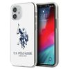 US Polo USHCP12STPUHRWH iPhone12 mini 5,4" biały/white Shiny Big Logo