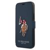 US Polo USFLBKP12LPUGFLNV iPhone 12 ProMax 6,7" granatowy/navy book Polo Embroidery Collection