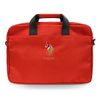 US Polo Torba USCB15PUGFLRE 16" czerwona/red
