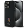 US Polo USHCP15XPEMK iPhone 15 Pro Max   6,7" czarny/black Embroidered DH Color