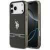 Etui US Polo DH and Bottom Stripe Logo   MagSafe do iPhone 17 Pro Max czarny