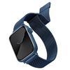 UNIQ pasek Dante Apple Watch Series 1/2/3/4/5/6/7/8/9/SE/SE2/SE3 42/44/45mm Stainless Steel niebieski/cobalt blue