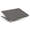 UNIQ etui Claro MacBook Pro 14" M1 2021  / M2 2023 / M3 2023 / M4 2024 / M5 2025 / M5 2026 przezroczysty szary/smoke matt grey