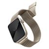 UNIQ pasek Dante Apple Watch Series      1/2/3/4/5/6/7/8/9/SE/SE2/SE3 42/44/45mm Stainless Steel starlight