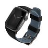 UNIQ pasek Linus Apple Watch Series      1/2/3/4/5/6/7/8/9/SE/SE2/SE3 38/40/41mm. Airosoft Silicone czarny/midnight black
