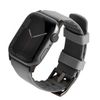 UNIQ pasek Linus Apple Watch Series      1/2/3/4/5/6/7/8/9/SE/SE2/SE3 38/40/41mm. Airosoft Silicone szary/chalk grey