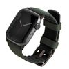 UNIQ pasek Linus Apple Watch Series 1/2/3/4/5/6/7/8/9/SE/SE2/SE3/Ultra/Ultra 2/Ultra 3 42/44/45/49mm. Airosoft Silicone zielony/moss green