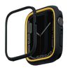 UNIQ etui Moduo Apple Watch Series 4/5/6/7/8/9/SE/SE2/SE3 40/41mm czarny-musztardowy/midnight-mustard