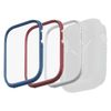 UNIQ ramki do Moduo 3in1 Apple Watch Series 4/5/6/7/8/9/SE/SE2/SE3 44/45mm Niebieski-Czerwony-Biały/Blue-Red-White