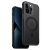 UNIQ etui Combat iPhone 14 Pro 6,1"Magclick Charging czarny/concrete charcoal