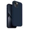 UNIQ etui Lino iPhone 14 Plus / 15 Plus6.7" niebieski/marine blue