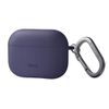 UNIQ etui Nexo AirPods Pro 2 gen + EarHooks Silicone (2022/2023) purpurowy/fig purple