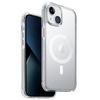 UNIQ etui Combat iPhone 14 Plus / 15Plus 6.7" Magclick Charging przeźroczysty/dove satin clear