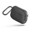 UNIQ etui Valencia AirPods Proszary/gunmetal grey Antimicrobial