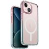 UNIQ etui Combat Duo iPhone 15 / 14 / 136.1" Magclick Charging niebiesko-różowy/pastel sky blue-powder pink