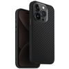 UNIQ etui Keva iPhone 15 Pro 6.1"Magclick Charging czarny/carbon black