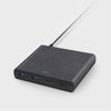 UNIQ Ład. siec. HUB Surge 90W czarny/charcoal black 2xUSB Quick Charge 3.0 + 2xUSB-C PD 3.0 (LITHOS Collective)