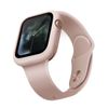 UNIQ etui Lino Apple Watch Series 4/5/6/SE/SE3 40mm. różowy/blush pink