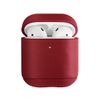 UNIQ etui Terra AirPods 1/2 gen.Genuine Leather czerwony/red