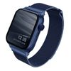 UNIQ pasek Dante Apple Watch Series      1/2/3/4/5/6/7/8/9/SE/SE2/SE3 38/40/41mm Stainless Steel niebieski/marine blue