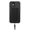 UNIQ etui Heldro iPhone 12 mini 5,4"czarny/midnight black Antimicrobial